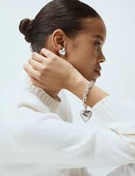 Olivia Large Day Night Earrings in Copper