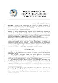 Recibir nuevas ofertas de empleo por email. Pdf Derecho Procesal Convencional De Los Derechos Humanos Procedural Law Conventional Of The Human Rights