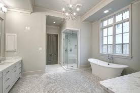 Master Bathroom With His And Her Vanities Separate Closets And Water Closets Windows Recessed And Scon Free Standing Tub Find Homes For Sale Master Bathroom
