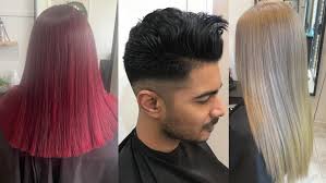 This lovely lady had box dyed dark brown hair with a purple tinge , after 2  colour correction appointments we are so close to her desired blonde  balayage whilst keeping her hair