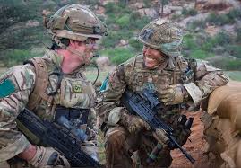 Soldiers From 3 Para Joking With Each Other While On An Exercise In Kenya Dm Me Your Pic British Army British Armed Forces Royal Marines