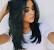 Wavy Mid Length Black Hair