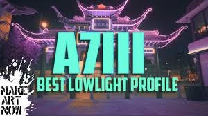 Sony A7iii Best Lowlight Settings Youtube Digital Camera Sony Video Editing