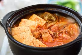 Key ingredients are bacon, kimchi, udon noodles and korean spicy sauce. Kimchi Jjigae Kimchi Stew Korean Bapsang