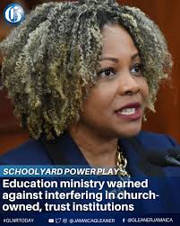 The Ministry of Education, Skills, Youth and Information is being advised  to refrain from interfering in church-owned and trust schools, following  the announcement that it intends to review legislation and regulations to