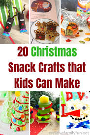 This was fantastic and festive for christmas, says justine. Fun Christmas Snack Crafts For Kids Creative Family Fun