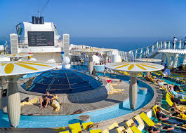 Auf aidacosma, aidanova, aidaperla und aidaprima besteht in allen suiten. Aidablu Aida Cruises Sonnendeck Mit Planschbecken Deck 12