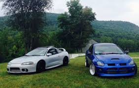 my 1998 mitsubishi eclipse gst and brittain s srt4 follow me on instagram danikix mitsubishi dsm eclipse turbo mitsubishi eclipse sports cars mitsubishi my 1998 mitsubishi eclipse gst and
