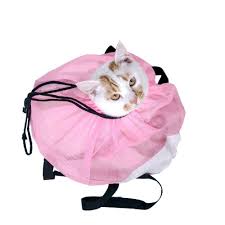 A cat sacl will allow you to safely restrain all (or some) of your cat's legs. Cat Restraint Bag Cat Grooming Bag