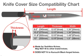 Yoshihiro Natural Magnolia Wood Saya Cover Blade Protector For Yanagi 270mm With Lacquer Coating