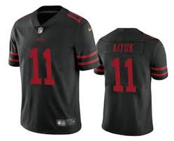 2020 San Francisco 49ers 11 Brandon Aiyuk Black Vapor Untouchable Stitched Nfl Nike Limited J In 2020 San Francisco 49ers Football San Francisco 49ers New York Giants
