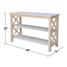 International Concepts Hampton Console Or Sofa Table Multiple Colors Available Walmart Com Diy Entryway Table Wood Sofa Table Furniture