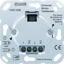 Jung 1252 Ude Universal Serien Tastdimmer 50 260w Online Kaufen Im Voltus Elektro Shop