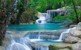 They are clean, colorful, and they will look great on any handset. Thailand Waterfalls The Beauty Of Nature Landscape Hd Wallpapers Tablets And Mobile Phones Free Download For Desktop Wallpapers13 Com
