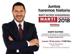 Martí batres guadarrama added 16 new photos to the album: Marti Batres On Twitter Nos Vemos Manana A Las 11 Am En El Club De Periodistas En La Presentacion De Mi Plan De Trabajo Para El Senado