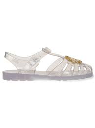 Crystal Wreath Reilly Transparent Juju Shoes