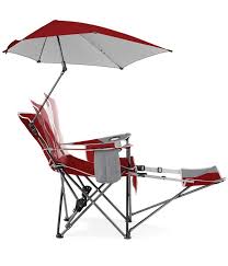 Sklz Sport Brella Recliner Folding Chair W Umbrella Footrest Recliner Chair Covers Foot Rest Recliner Chair