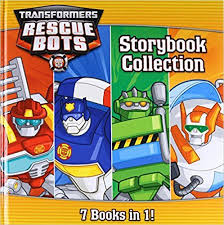 Amazon Com Transformers Rescue Bots Storybook Collection 9780316410915 Hasbro Books Transformers Rescue Bots Rescue Bots Rescue Bots Party