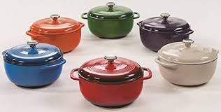 Lodge logic cast iron dutch oven 11 in. Buy Lodge 6 Quart Enameled Cast Iron Dutch Oven Green Enamel Dutch Oven With Self Basting Lid Emerald Green Online At Low Prices In India Amazon In