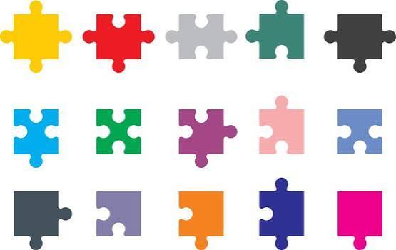 Puzzle Pieces Vector Art, Icons, and Graphics for Free Download