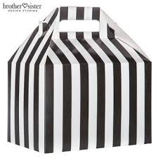 Black And White Striped Ribbon Hobby Lobby Black White Striped Gable Box Hobby Lobby 232306 Gable Boxes Black And White Stripes Party