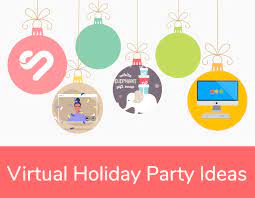 Virtual holiday parties are online celebrations usually held over video conferencing platforms like zoom, webex and google meet. 27 Virtual Holiday Party Ideas For Spirited Festive Fun