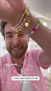 Shop now the Little Words Project x Lance Bass collab! 💕,  www.littlewordsproject.com, #lancebass #nsync #collab #kindfluencer  #littlewordsproject #friendshipbracelets