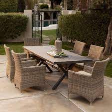 This modern look arrangement is made from high quality aluminum and is noted for its upscale appeal and sleek. Pin By Karis Contarini On Garden Patio Furniture Accessories Clearance Patio Furniture Patio Dining Set Outdoor Patio Furniture