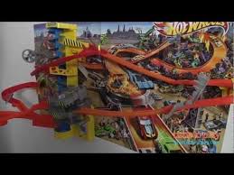 This part is for the hot wheels track builder sets. Hot Wheels Wall Tracks Power Tower Track Set From Mattel Youtube