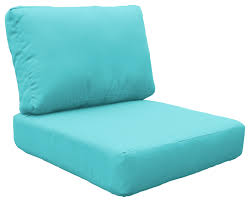 Choose from cushion connection's online catalog of hinged outdoor chair cushions. 6 Inch High Back Cushions For Chairs Contemporary Outdoor Cushions And Pillows By Design Furnishings