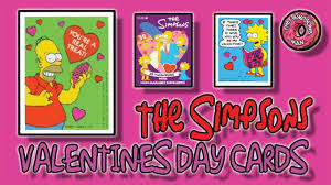 To pass the time, the family tells stories of famous couples: 1994 Simpsons Valentines Day Cards Opening Youtube