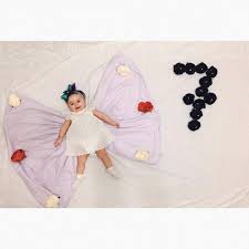 new the 10 best home decor with pictures evimizin kelebegi 7 aylik cok sukur allahim sana baby photoshoot girl monthly baby photos baby girl photography