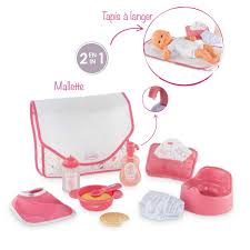 Mon Premier Grand Coffret Corolle 35 Accessoires Pour Poupon 30 Cm Accessoires Petits Poupons Corolle Dmt360 Noel 20 Poupon Tapis A Langer Coffret
