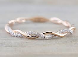 Add some extra color to your look with a rose gold ring. Maihao Twist Of Fate Ring Women Fashion 14k Solid Rose Gold Stack Twisted Ring Wedding Party Women Jewelry Size 6 10 Us Code 9 Rose Gold Maihao 7 1 Buy Online At Best Price In Uae
