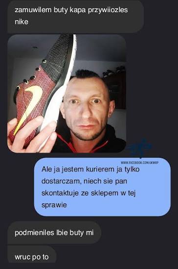 Jestem - i weź tu pracuj xD Dalszy ciąg historii na grupie: kurierzy -  porady w awizowaniu przesyłek 📦
