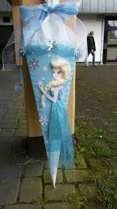 Frozzen Schultute Elsa Schultuten Madchen Schultute Selber Basteln Schultute Basteln