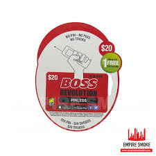 Consumers get $1 free to try the boss. Boss Revolution 20 Empire Smoke Distributors