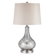 The lamp includes a designer shade made in a decor friendly hue of white. Mercury Glass Table Lamps Ideas On Foter
