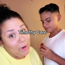 Spanish Mom with A Son Named Timothy