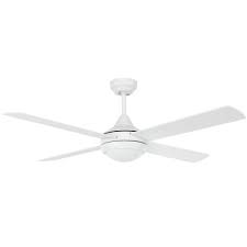48 indoor/outdoor metal and wood ceiling fan with led light. Eco Silent 48 Dc Ceiling Fan With Led Light White Harvey Norman
