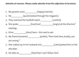 Learn vocabulary, terms and more with flashcards, games and other study tools. Adverbs Of Manner