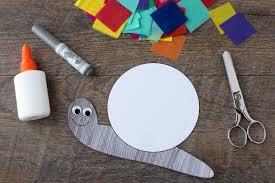Tissue Paper Snail Craft Snail Craft Crafts Paper Craft Projects