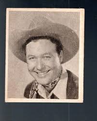 1948 Bowman Photoplay Stars Monte Hale #6