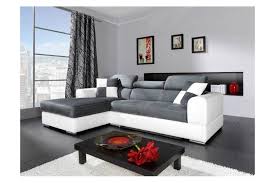Le canapé d'angle gauche convertible galaxia gris et blanc vous apportera le confort dont vous recherchez dans votre salon. Canape D Angle Madrid I Cuir Pu Et Microfibre Gris Et Blanc Canapes D Angle Canapes Et Fauteuils Chloe Design