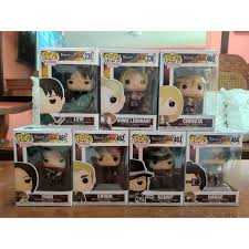 We also offer a wide selection of decorations and collectibles that our fans can't get enough of. Funko Pop Attack On Titan Set Shopee Philippines