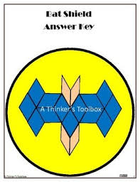 Pattern Blocks Superhero Shields Puzzles Pattern Blocks Math Foundational Skills