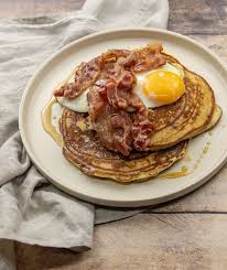 Jow Eggs Bacon Pancakes Recette Recette Brunch Petit Dejeuner Et Brunch Alimentation