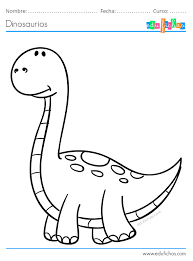 Dibujos Para Colorear Dinosaurios