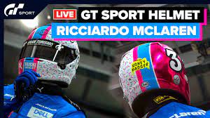 Daniel ricciardo 2020 helmet 1.0. Daniel Ricciardo Mclaren Helmet Design Concept Gt Sport Youtube