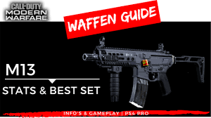It was one of the first american tanks to be released with the american ground tree in update 1.45 steel generals. Call Of Duty Modern Warfare Waffen Guide M13 Stats Best Setup